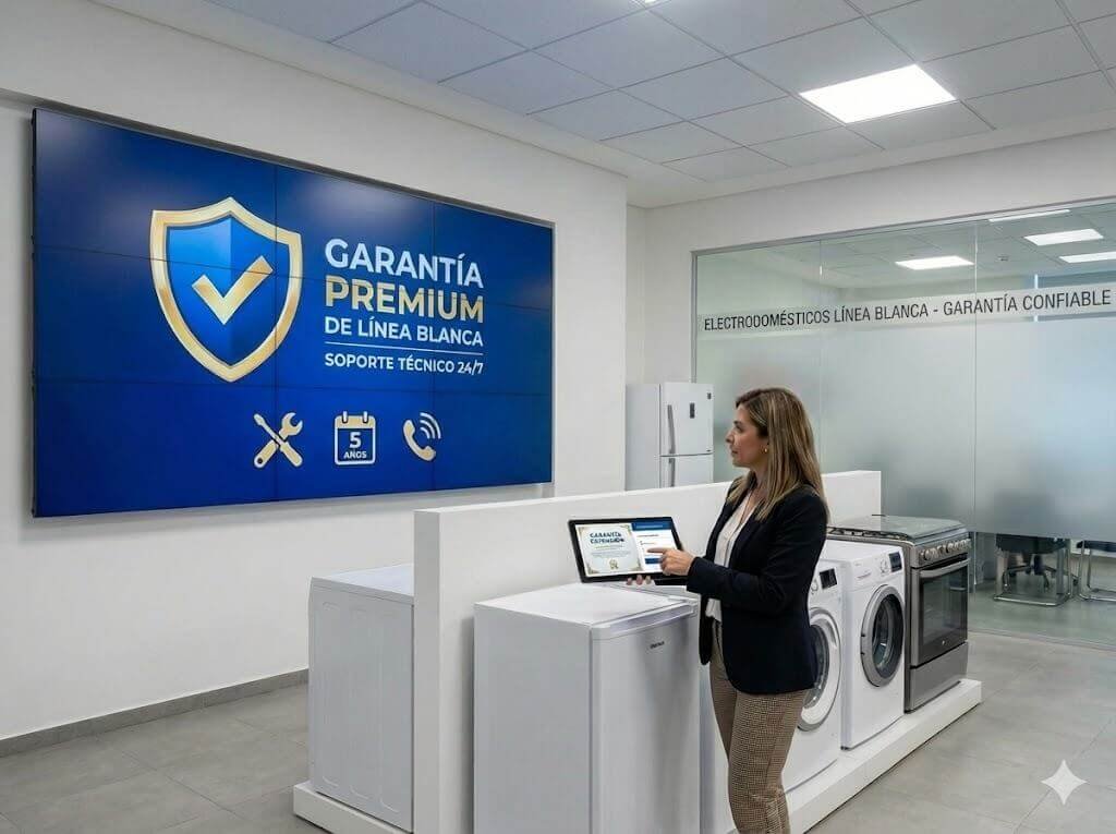 Garantía en reparaciones de línea blanca en Santiago